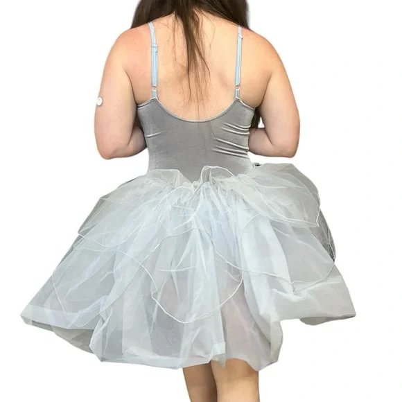 Weissman Camisole Degas Tutu Ballet Costume ‘Woodland’ Blue Size Adult Medium - Picture 3 of 11